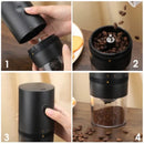 Moedor De Café Elétrico Portátil Carregador USB
