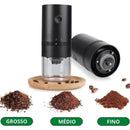 Moedor De Café Elétrico Portátil Carregador USB