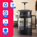 Cafeteira Francesa Cremeira 350ml Inox Leite Café Chá