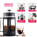 Cafeteira Francesa Cremeira 350ml Inox Leite Café Chá