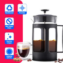 Cafeteira Francesa Cremeira 350ml Inox Leite Café Chá